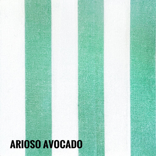 Indie Fabric Studio - Lanna Woven Stripes - Arioso Avocado