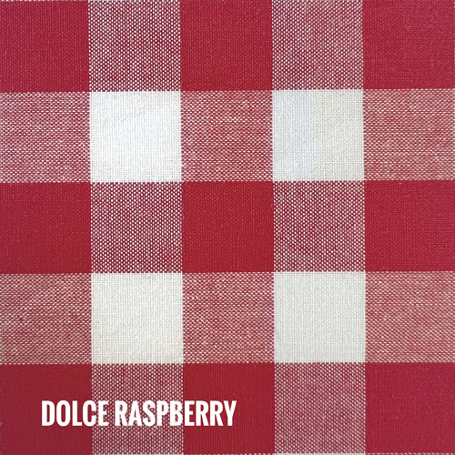 Indie Fabric Studio - Lanna Woven Checks - Dolce Raspberry