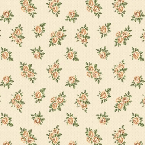 Devonstone Collections - Storybook Roses in Cream