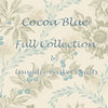 Laundry Basket Quilts - Cocoa Blue Full Collection (Fat Eighth Bundle)
