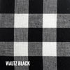 Indie Fabric Studio - Lanna Woven Checks - Waltz Black