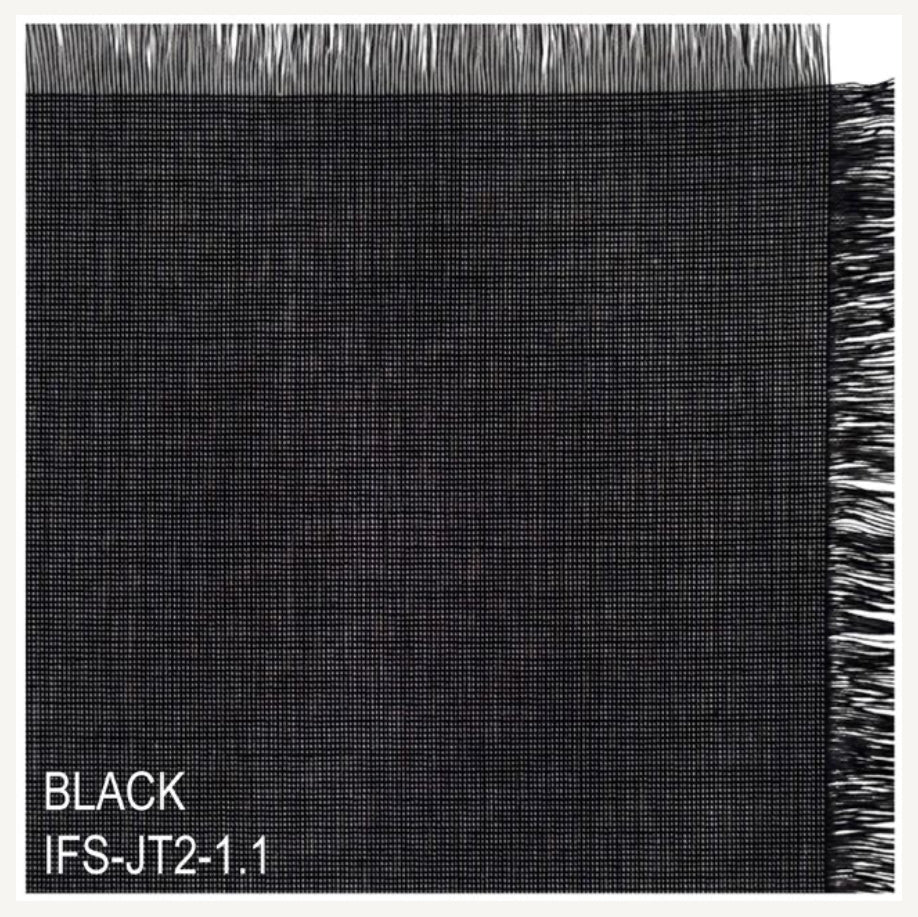 Indie Fabric Studio - Woven Shot Cottons - Black