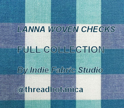 Indie Fabric Studio - Lanna Woven Checks - Full Collection