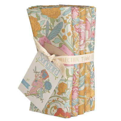 **PRE-ORDER**  Tilda - Songbird - Yellow Fabric Bundle