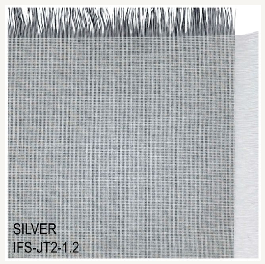 Indie Fabric Studio - Woven Shot Cottons - Silver