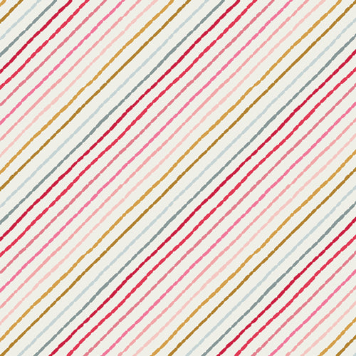 Art Gallery Fabrics - Adventale - Jolly Ribbons Festive ADV25913