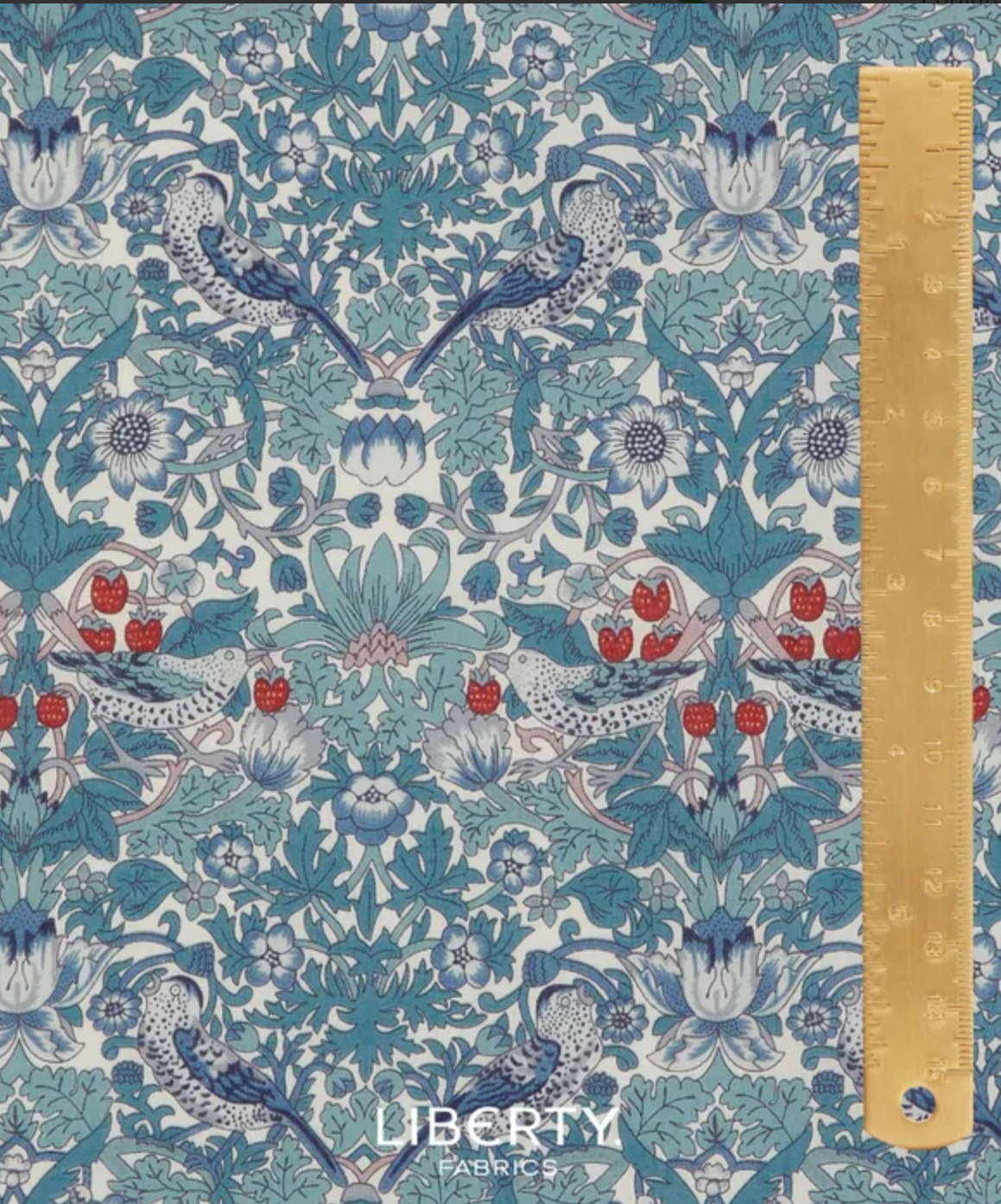 Liberty Tana Lawn - Classic 24 Strawberry Thief Spring A 36300129A