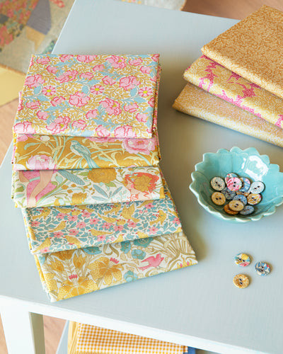 **PRE-ORDER**  Tilda - Songbird - Yellow Fabric Bundle