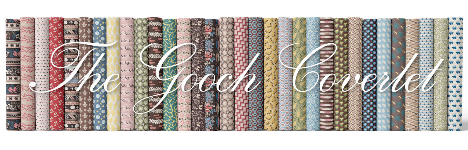 **PRE-ORDER**  Judy Newman & Margaret Mew - Gooch Coverlet Full Collection