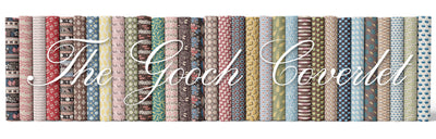 **PRE-ORDER**  Judy Newman & Margaret Mew - Gooch Coverlet Full Collection