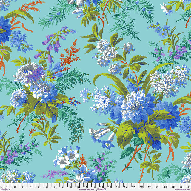 Kaffe Fassett August 2026 - Jardin PWPJ141.Blue