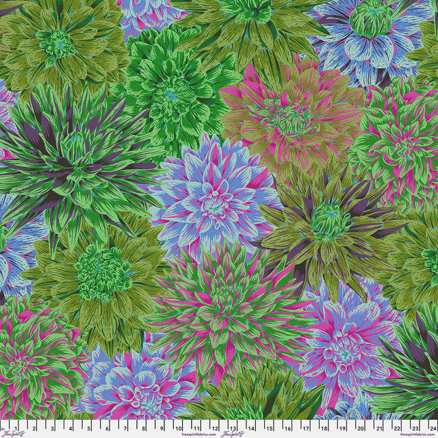 Kaffe Fassett August 2026 -Bursting Stripes PWPJ137.Green