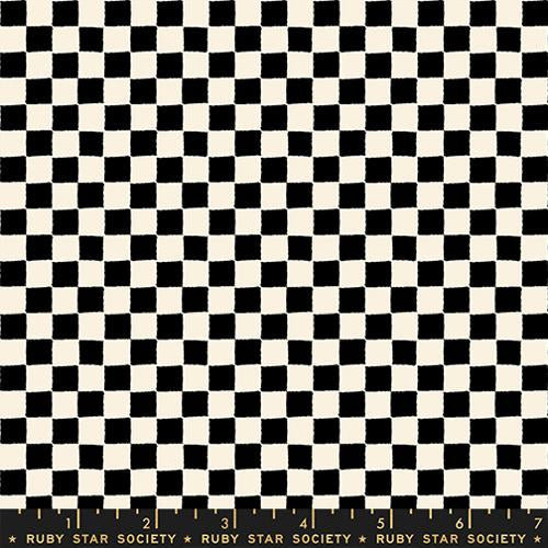 Ruby Star Society - 1800 Calico Block Print Black RS416718