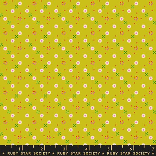 Ruby Star Society - 1800 Calico Bandana Pistachio RS417013