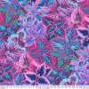 Kaffe Fassett Collective Aug 2025 - Bold Leaves Blue PWPJ132