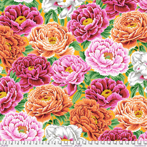 Kaffe Fassett Collective Aug 2025 - Tibetan Peony Warm PWPJ136