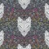 Tula Pink - True Colours Graywork 2025 - Wolf of Pink Street Carbon PWTP256