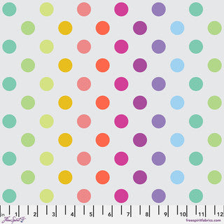 Tula Pink - True Colours Graywork 2025 - Disco Poms Whisper PWTP262