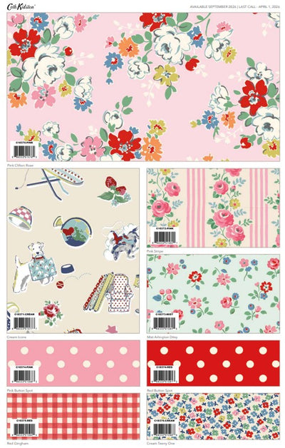 **PRE-ORDER**  Cath KIdston Signature Collection (Full collection) by Riley Blake Designs