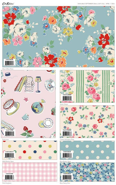 **PRE-ORDER**  Cath KIdston Signature Collection (Full collection) by Riley Blake Designs