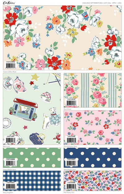 **PRE-ORDER**  Cath KIdston Signature Collection (Full collection) by Riley Blake Designs