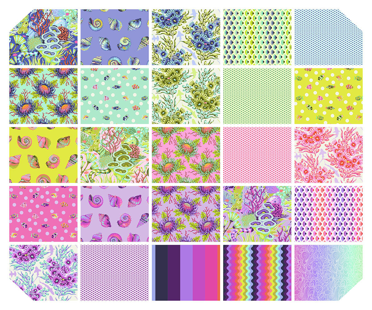Tula Pink - Floral Reef - Full Collection (25 Prints)