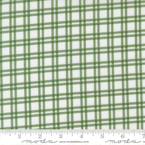 Moda Fabrics - Blueprint - Plaid Green 5533228