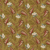 Henry Glass Fabrics - Bucklebury Chintz - Quirky Paisley Caramel