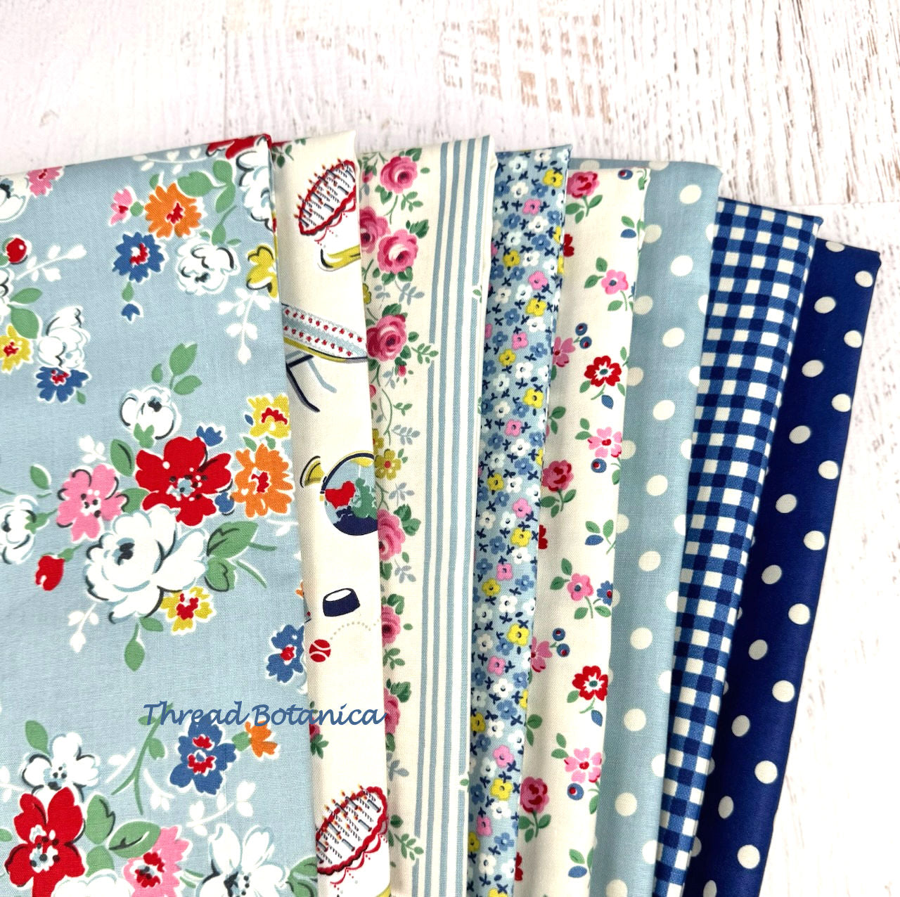 Cath Kidston Signature Collection (Blue Bundle) - 8 Prints