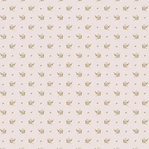 Devonstone Collections - Natalie Bird - Conversational Prints - Pink Bird - DV6916