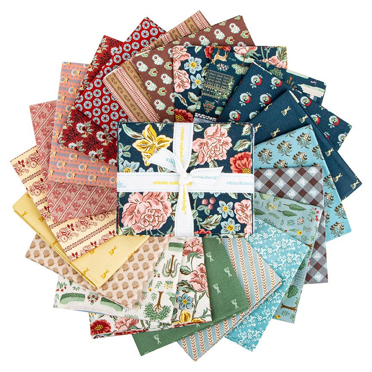 Riley Blake - Emma - Fat Quarter Bundle (21 prints)