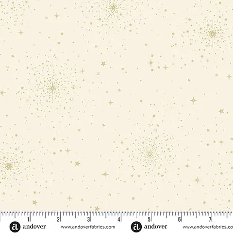 Makower UK  - Good Tidings - Christmas Star Cream 108Q
