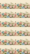 Devonstone Collections - Butterfly Bouquets Cream Border
