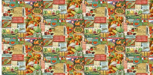 Moda Fabrics - Cathe Holden - Farm & Garden - Collage 747011