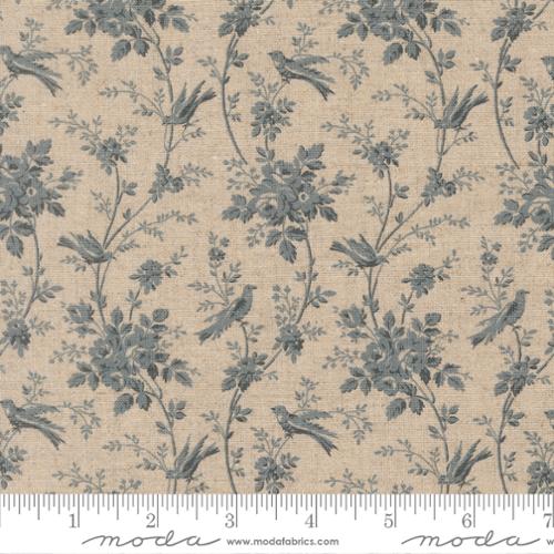 French General - Fleur de Paris - Linen/Cotton Mochi Pearl Blue 1399612L