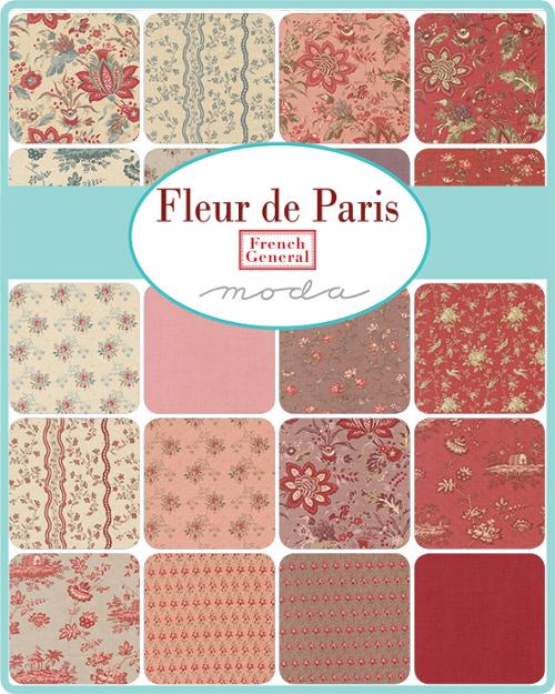 French General - Fleur de Paris - Full Collection - Fat Eighth Bundle (38 Cotton Prints)