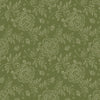 Andover Fabrics - French Mill - Lace Rose in Green
