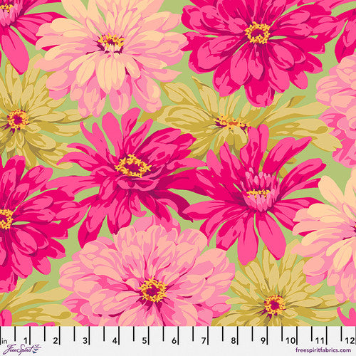 Martha Negley - Garden - Giant Zinnia Pink
