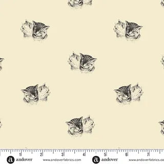 Max & Louise - Hazelmont Farm Shirtings - Louisa Black A10104K
