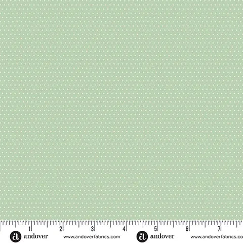 Max & Louise - Hazelmont Farm Shirtings - Eliza Pistachio A10111G