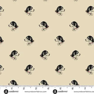 Max & Louise - Hazelmont Farm Shirtings - Roy Chocolate A10106N