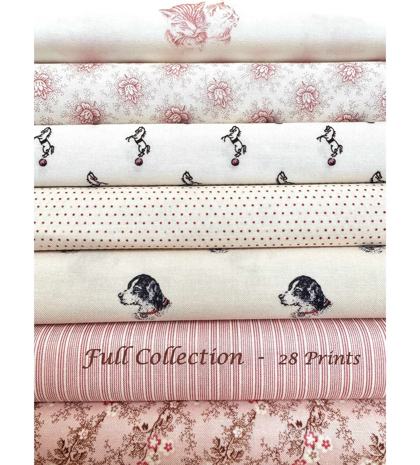 Max & Louise - Hazelmont Farm Shirtings - Full Collection (Fat Eighth Bundle - 28 Prints)