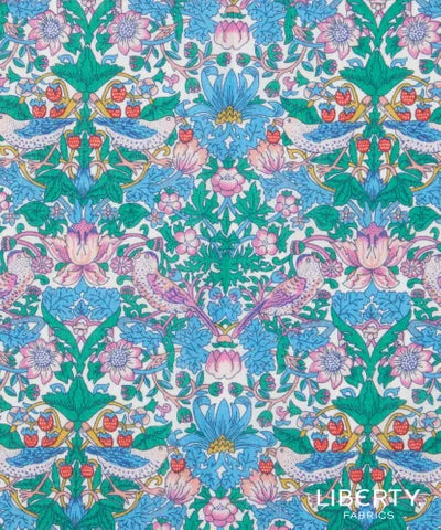 Liberty Tana Lawn - Classic 24 Strawberry Thief Spring F