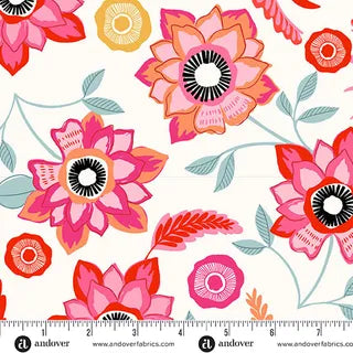 Andover Fabrics - Memories Unfold - Mayflower off White A1425L
