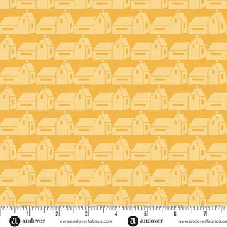 Andover Fabrics - Memories Unfold - Rockport Saffron A1429Y