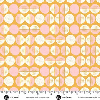 Andover Fabrics - Memories Unfold - Moonlit Saffron A1430Y