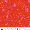 Andover Fabrics - Memories Unfold -  Dandelion Scarlet A1431R