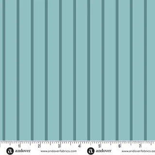 Andover Fabrics - Memories Unfold - Town Wharf Teal A1433T