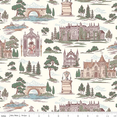 Riley Blake Designs - Northanger Abbey - Fabric Bundle (4 prints)