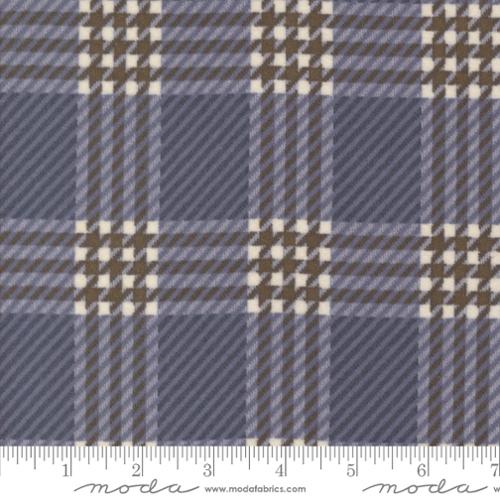 Moda Fabrics - Prairie Gatherings Flannel - Window Pane Plaid Indigo 4931316